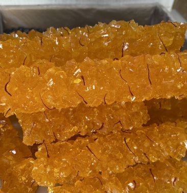 新疆特色藏红花冰糖纯手工制作