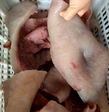 牛头皮块,一手货源,可根据客户要求定制