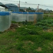 养殖帆布渔池，圆形方形帆布渔池，加厚刀刮布渔池，