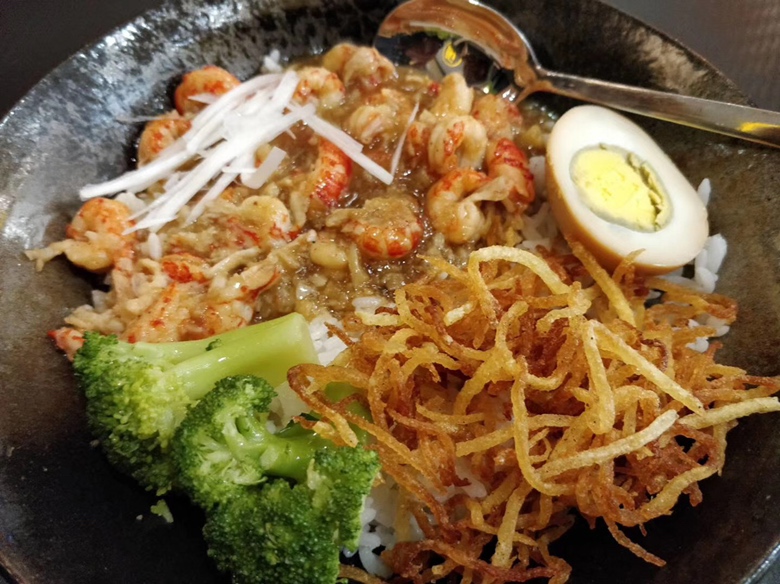 成品图：西兰花虾仁炒蛋