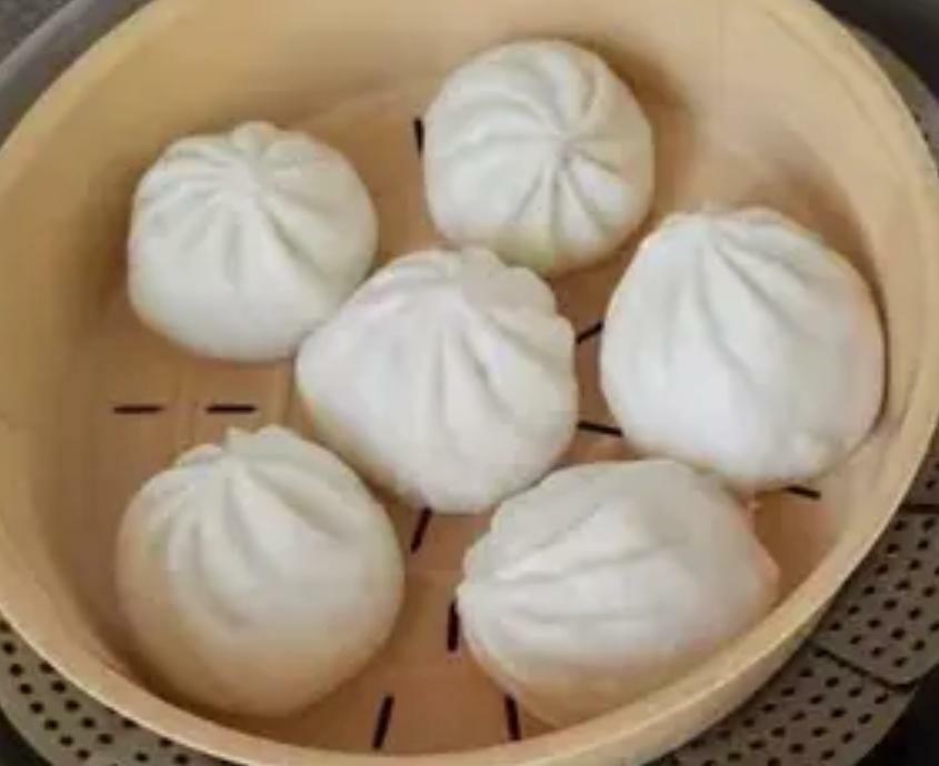 包子蒸制过程图