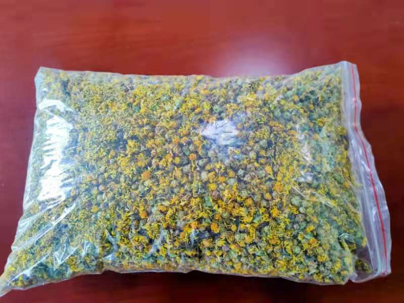 莲子心野菊花成品包装示意图