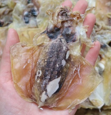 40头本港纯淡干墨鱼,1件40斤起,60一斤