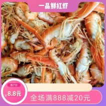 红虾干红虾干带点水分小红虾海虾熟制品好吃不贵