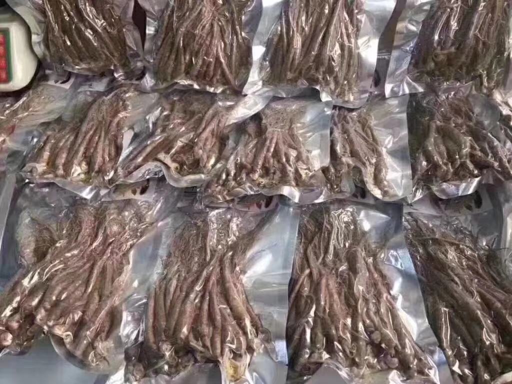 保鲜人参包装展示