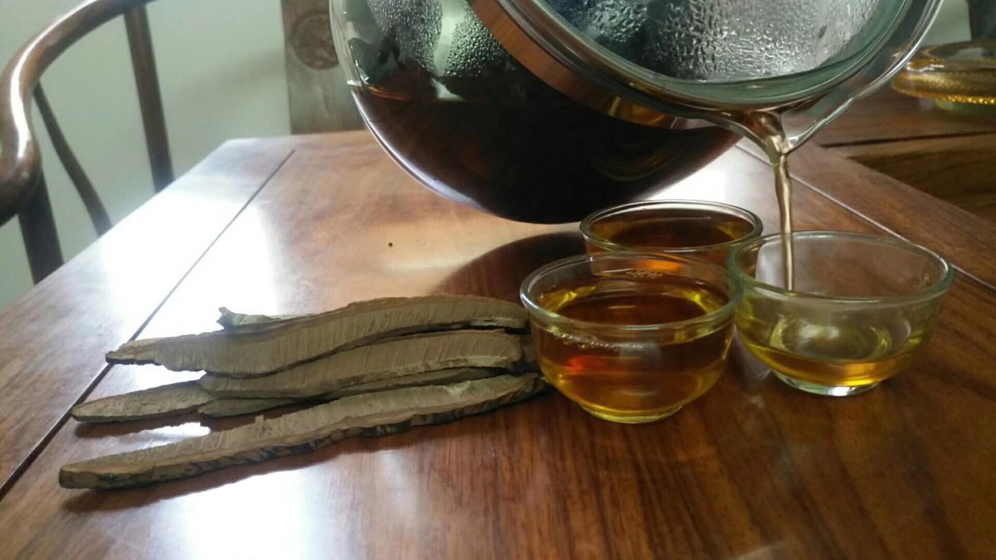 灵芝切片泡水使用示意图