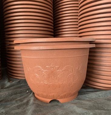 1米大花盆俗称摔不烂盆欧花超大塑料盆种树大盆