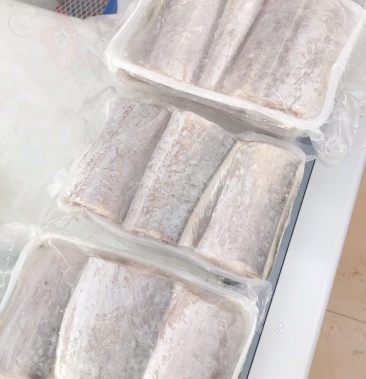 北海精选带鱼中段出口级大规格带鱼真空包装