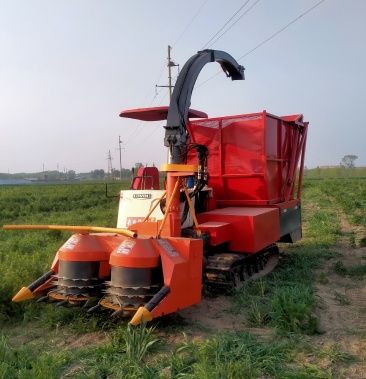 小型圆盘青储机玉米秸秆牧草秸秆粉碎收割机