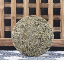 福鼎白茶2021年新茶白毫银针饼茶300克