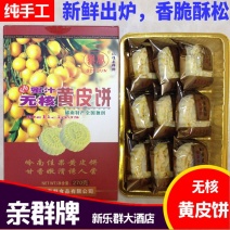 郁南蜜汁无核黄皮饼新乐群黄皮饼礼盒装云浮特产郁南特产