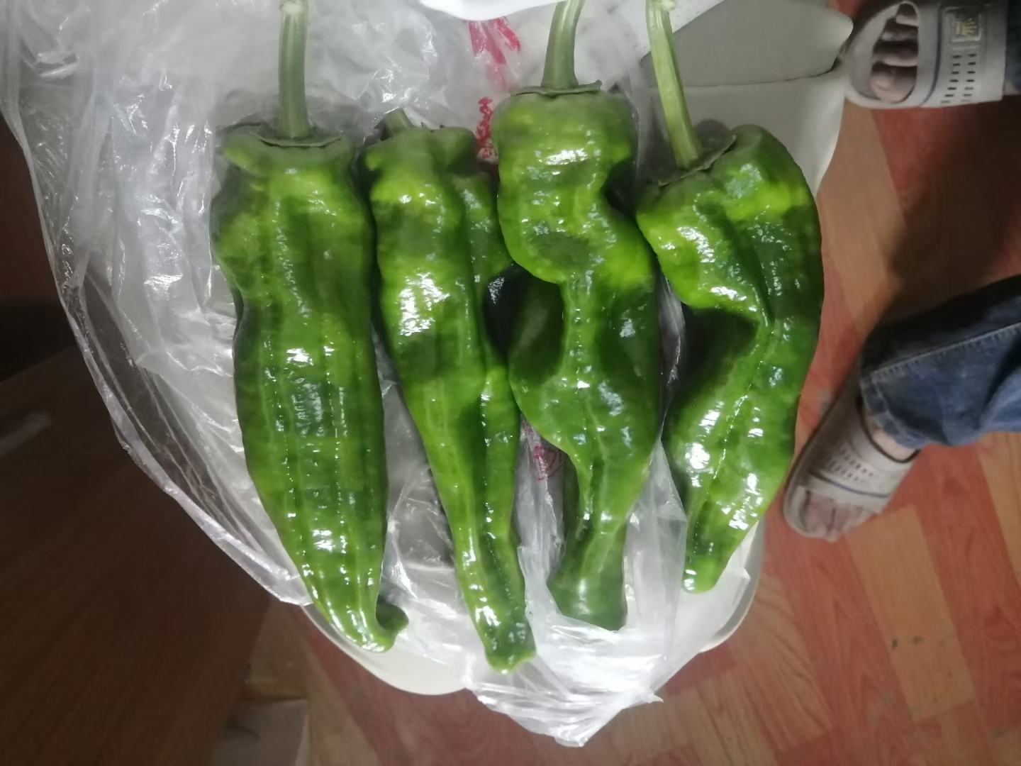 泡椒猪皮的原材料展示