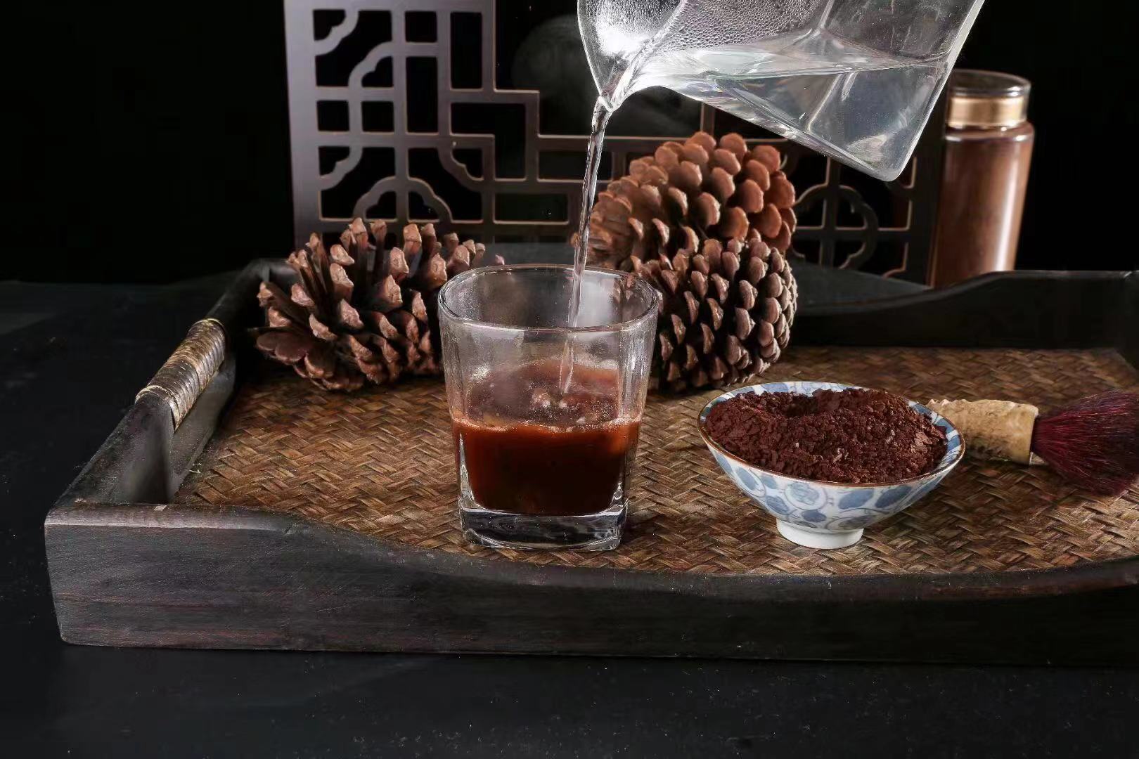 灵芝分散片崩解实验过程