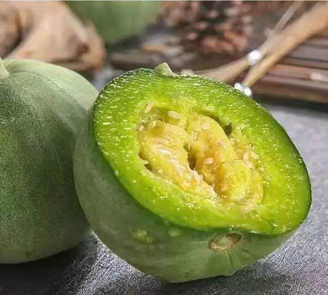 绿宝香瓜实物图