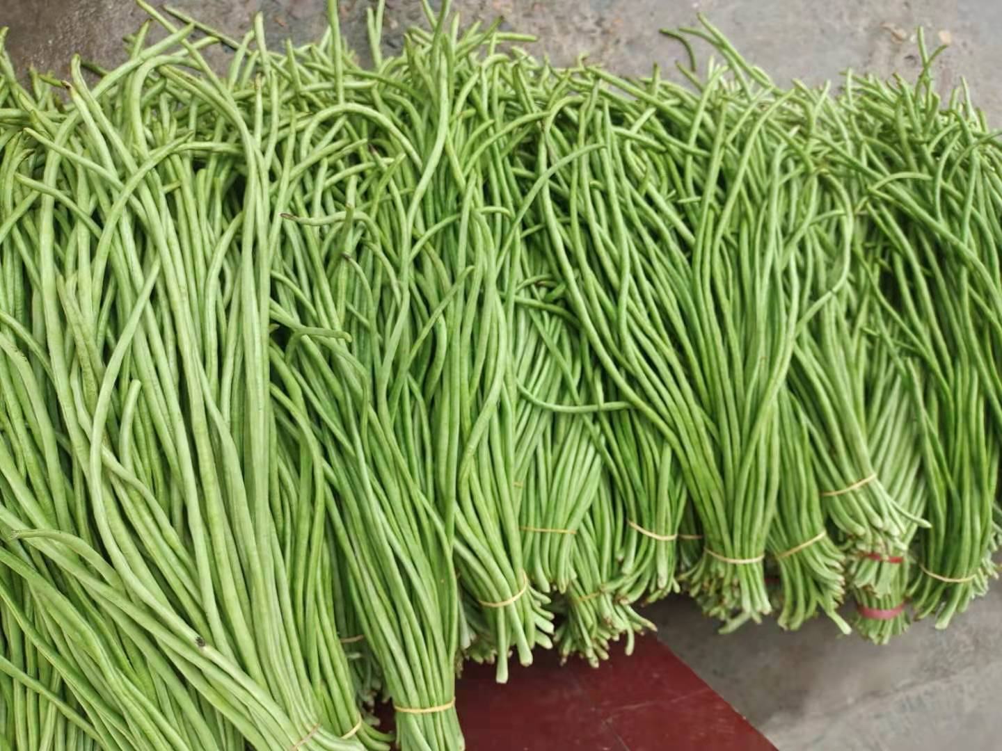 四季豆焯水过程