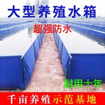 养殖帆布水池大棚鱼池加厚刀刮布水池水蛭龙虾对虾锦鲤鱼水箱