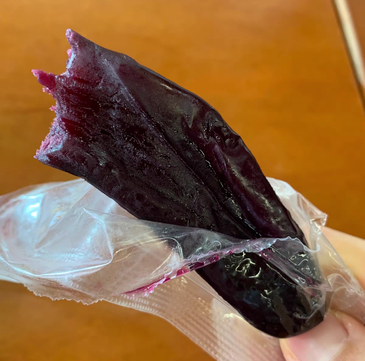 紫薯与紫薯干对比图