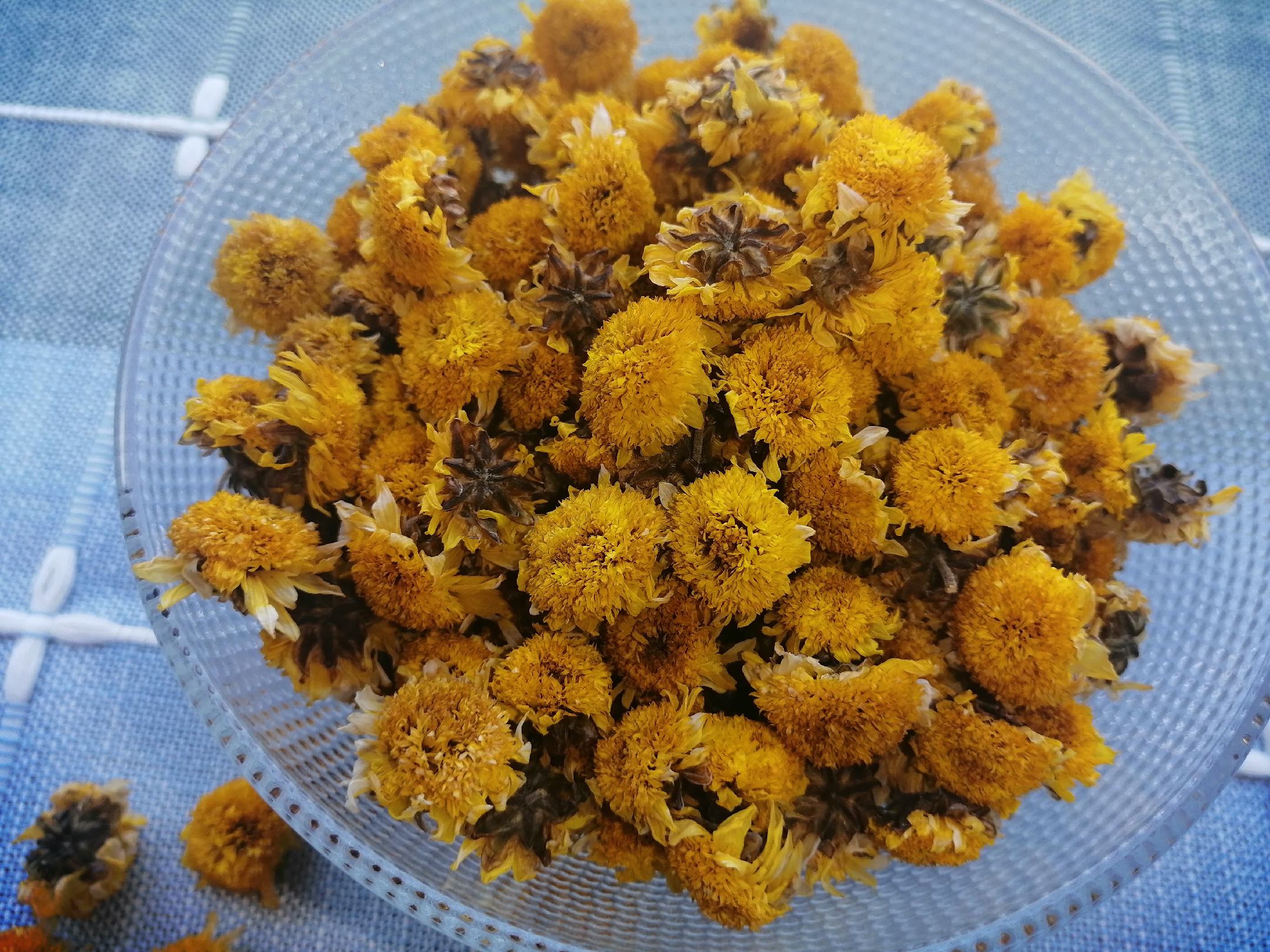 武夷丹桂制作的桂花茶