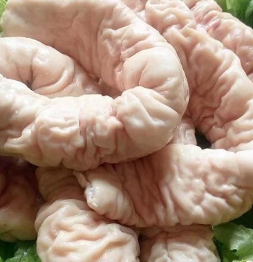 [猪大肠批发]预煮大肠,肠头,大肚,无油无水,一手货源,质量稳定价格20.