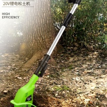 手持20V锂电微耕机松土机农用翻土机小型家用电动锄头旋耕
