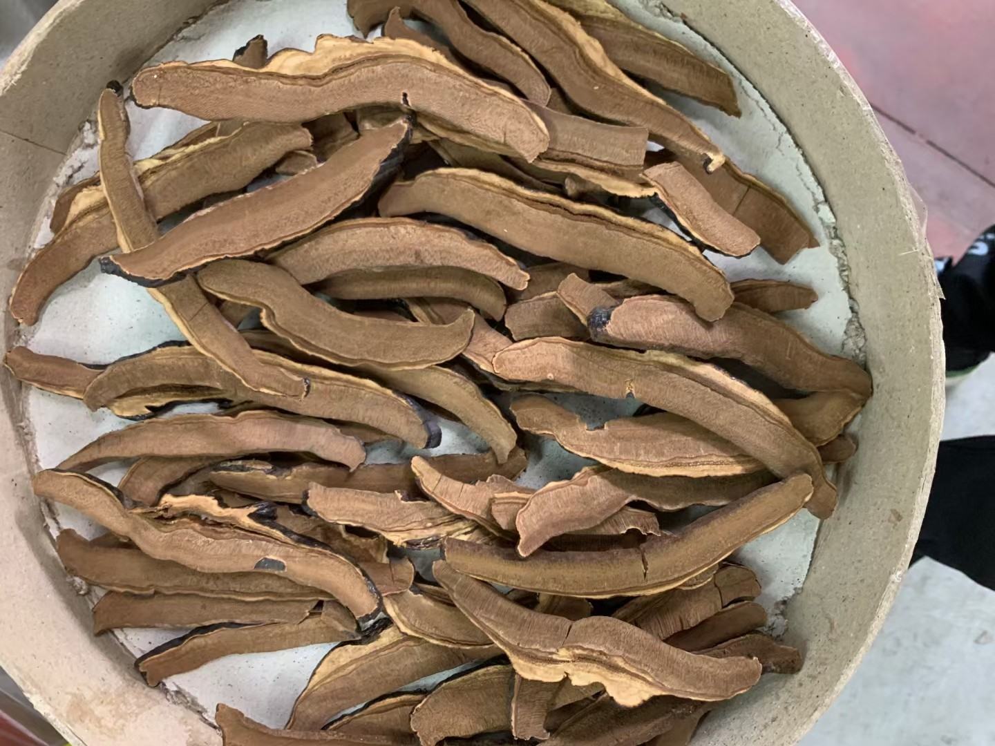 灵芝切片成品展示图