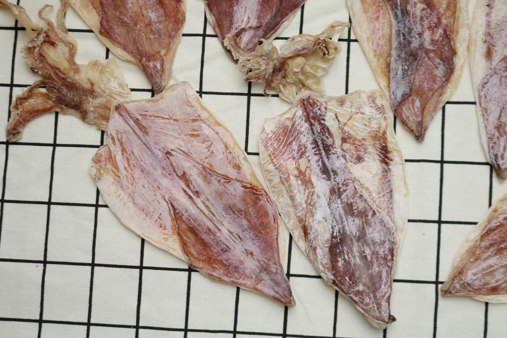 小管鱿加工产品展示