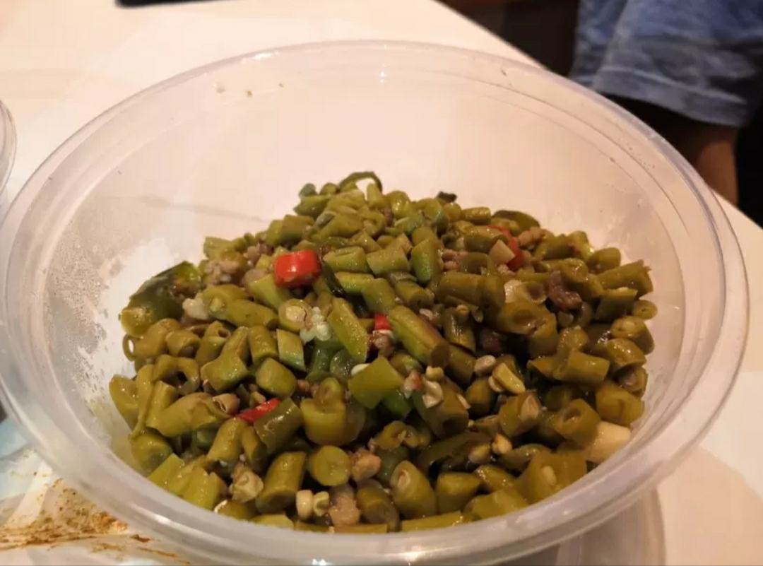 酸豆角炒肉末,香辣开胃 酸豆角炒肉末