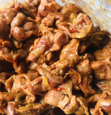 麻辣鸡胗5斤装熟食批发餐饮商用超市采购江湖地摊夜市食材