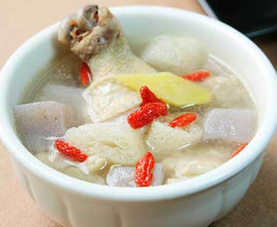 竹荪烹饪成品图