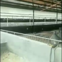 现代化养殖池镀锌板高密度帆布池种植养殖蓄水，畜牧场卷帘布