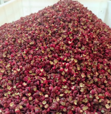 自家汉源贡椒,每颗都是筛选机选出来的精品颜色红,麻味十足