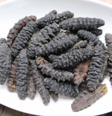 60头淡干短刺螺纹参海参厚肉均匀泡发率高