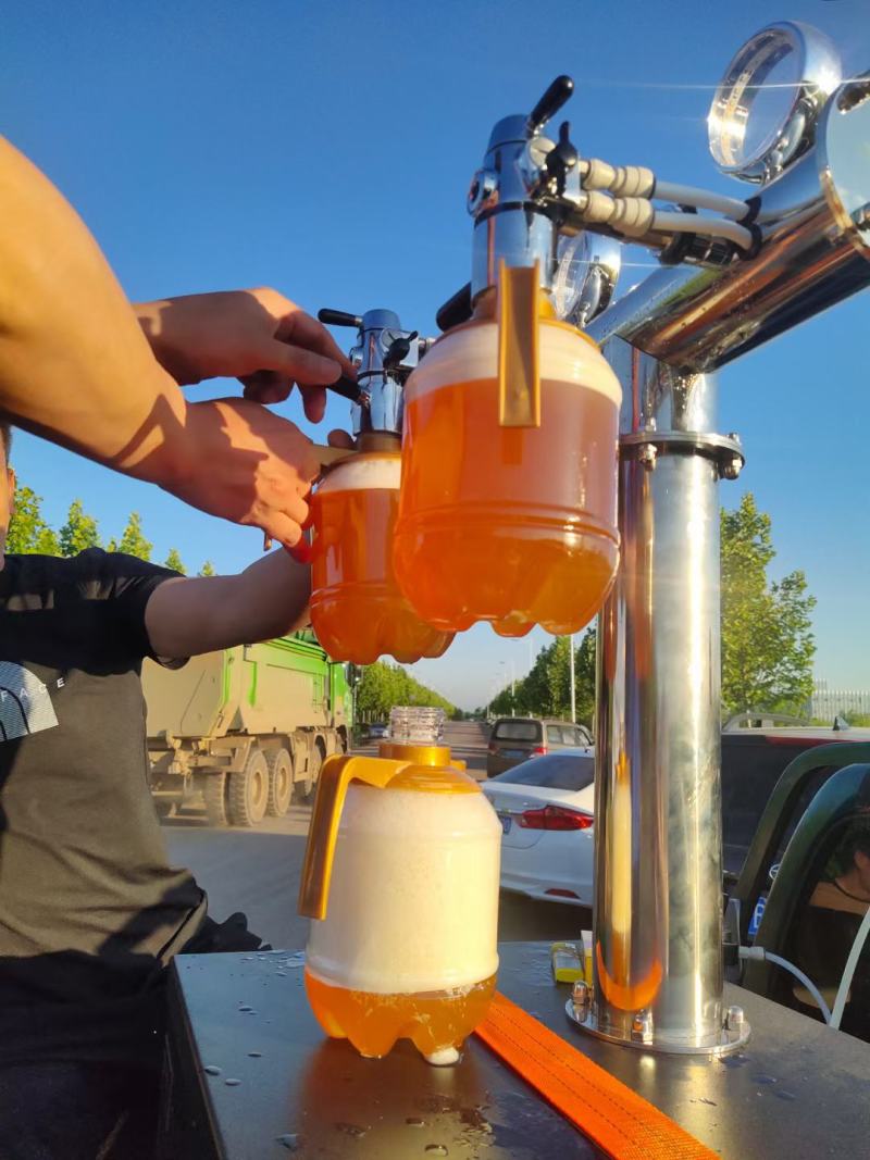 青岛特产扎啤桶装12p鲜活原浆啤酒,o元加盟,寻求合作!