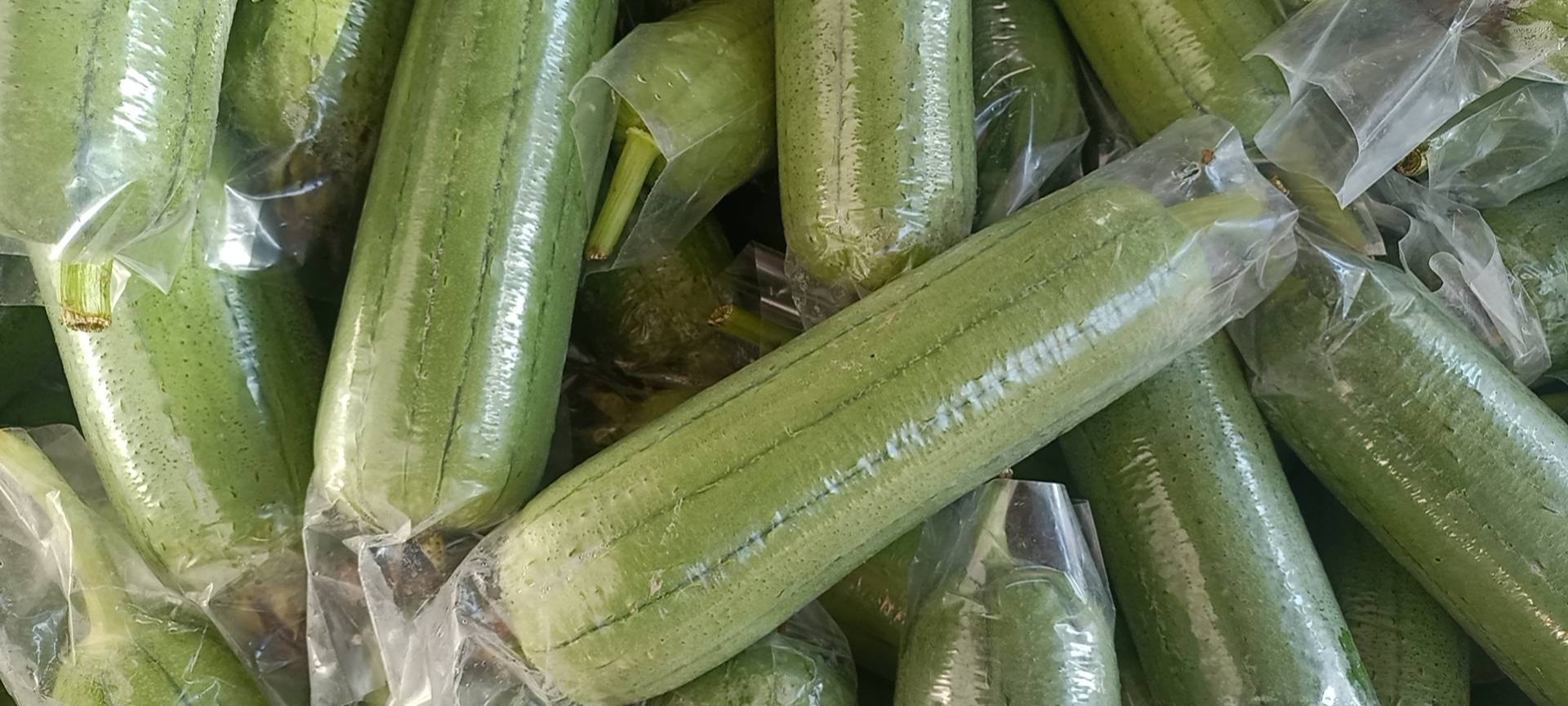 丝瓜面膜制作过程