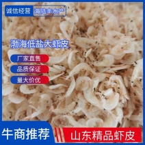 产地发货渤海低盐大虾皮，寻找调味品厂家合作按需加工