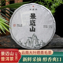 云南普洱茶生茶饼茶2020年口粮茶景迈山大树茶云南七子饼