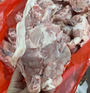 [鸡架批发]铁板鸡架 后半架1.5一斤去脖子带叉骨鸡架 厂家直销价格1.