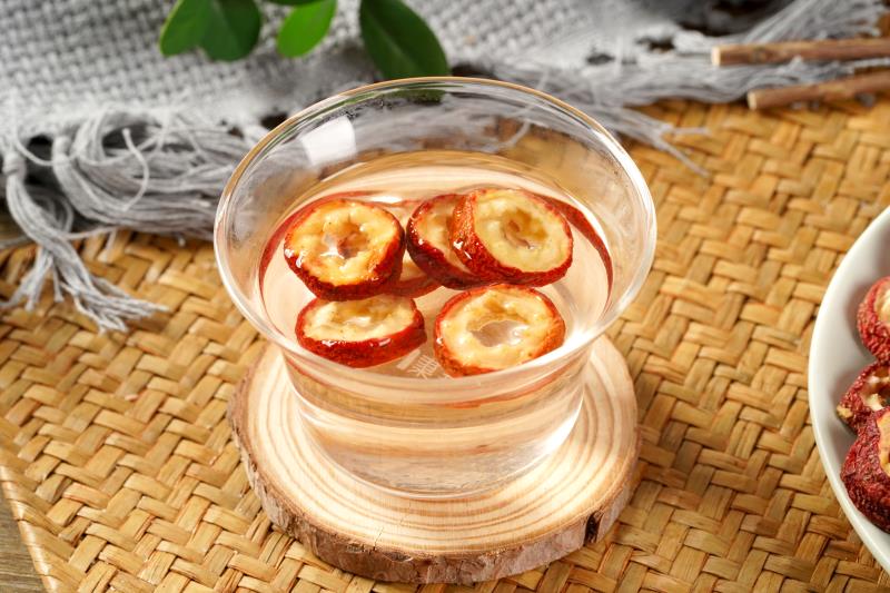 铁山楂泡水示意图