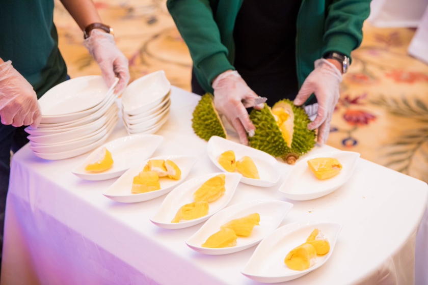 榴莲核烹饪示意图