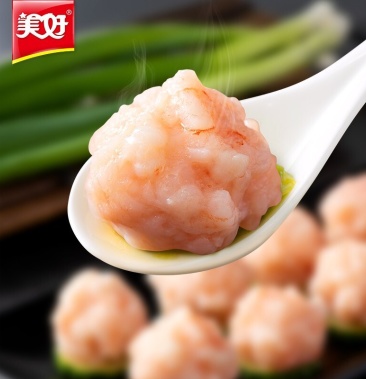 美好大颗粒虾滑150g