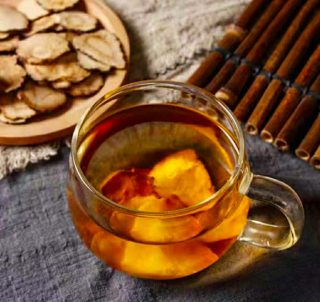 黑玛卡粉冲泡饮品示意图