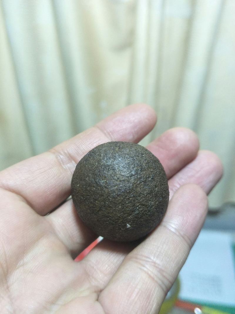 羊结石来自六岁山羊胃中此商品真实有效