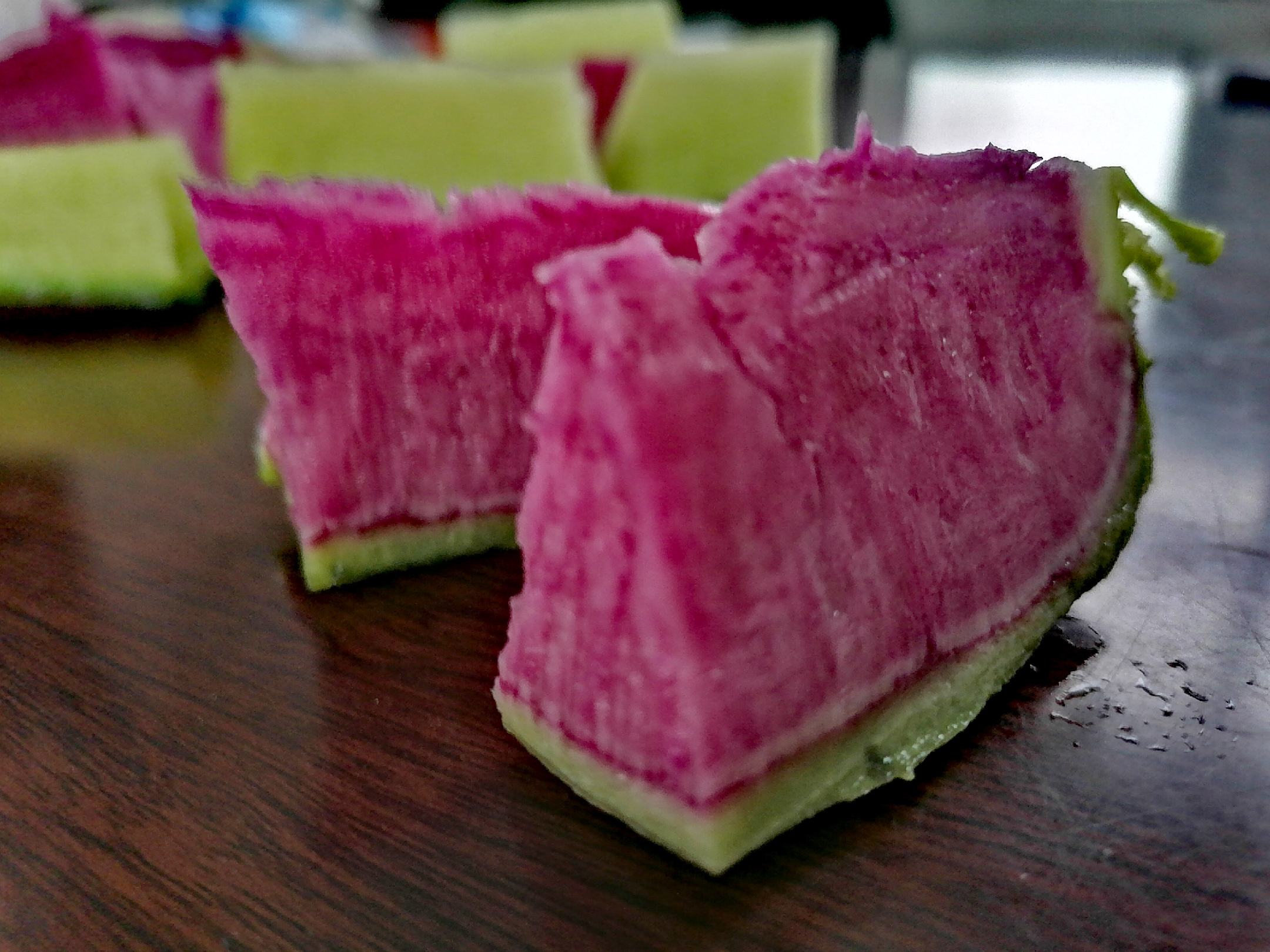 冰糖脆水果萝卜特写