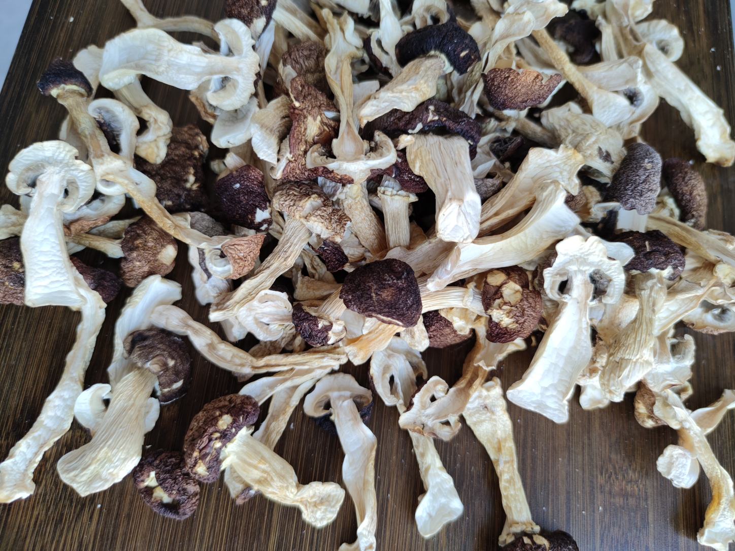 图中展示了一张赤松茸的主要营养成分表格,包含蛋白质、膳食纤维、维生素B族、钾、硒等数据 赤松茸的营养成分表