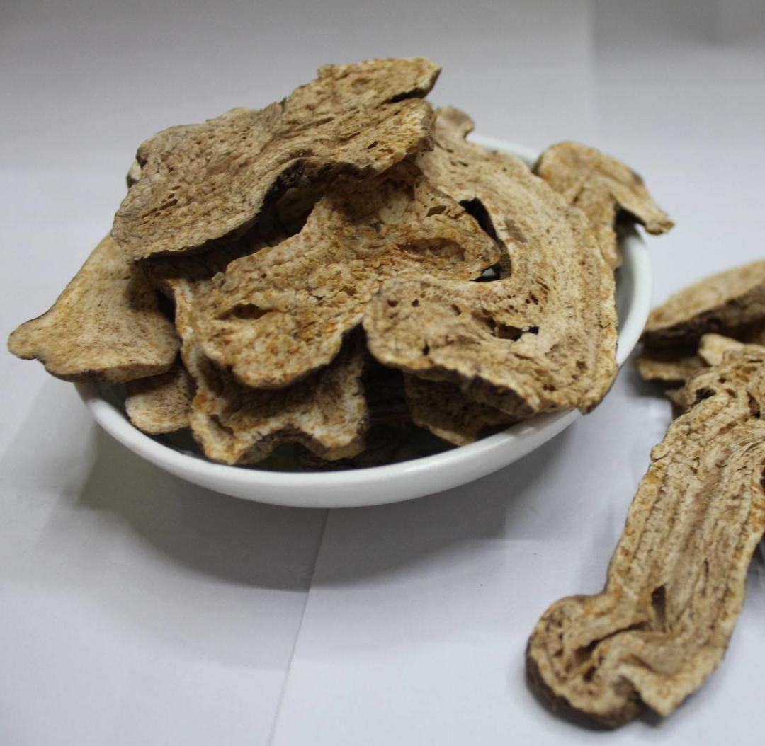 白术片药材展示图