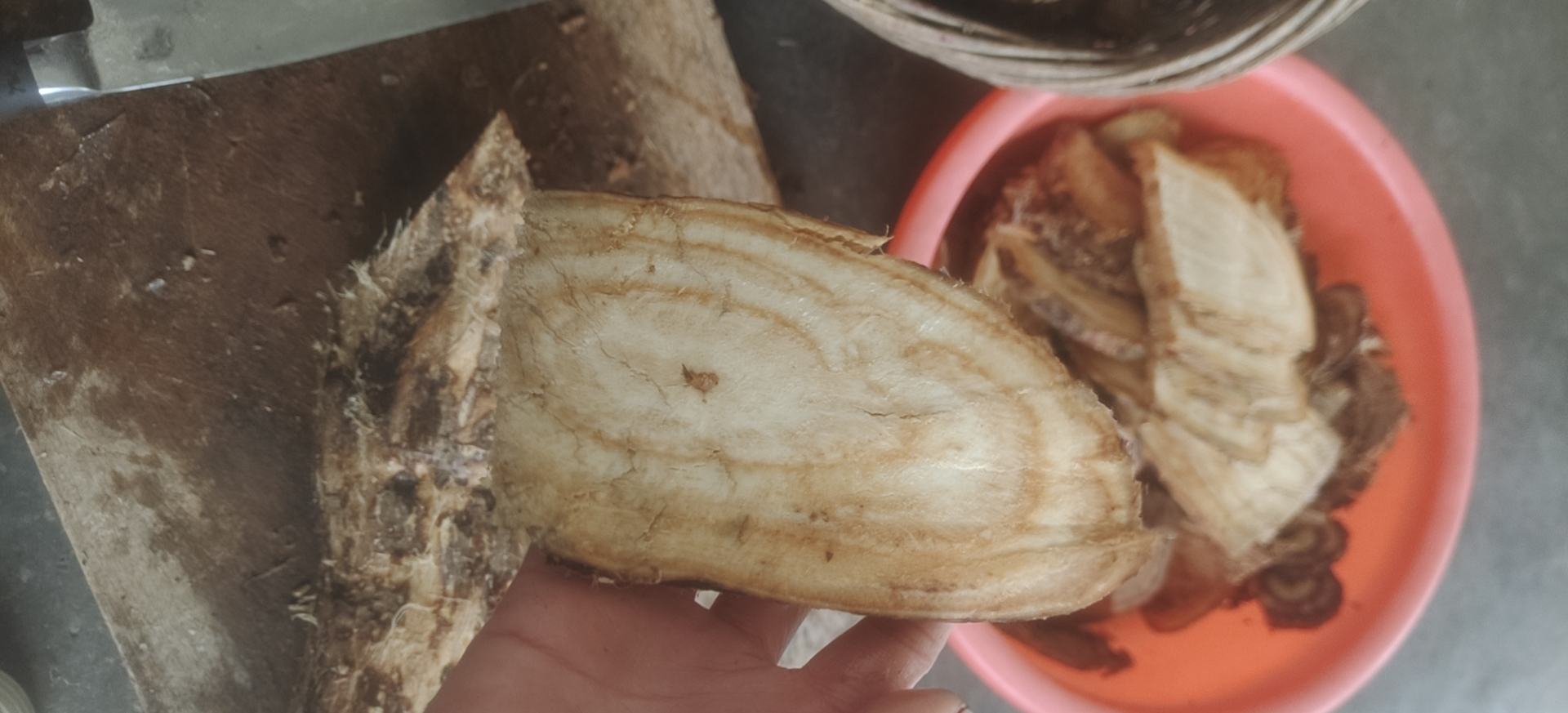 黄连葛根水的制作过程图