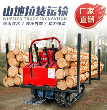 小型爬山虎履带运输车全地形爬坡王家用农用爬山机