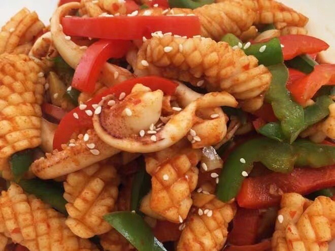 海鲜烹饪示意图