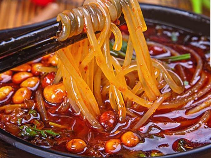 红薯粉条烹饪成品图