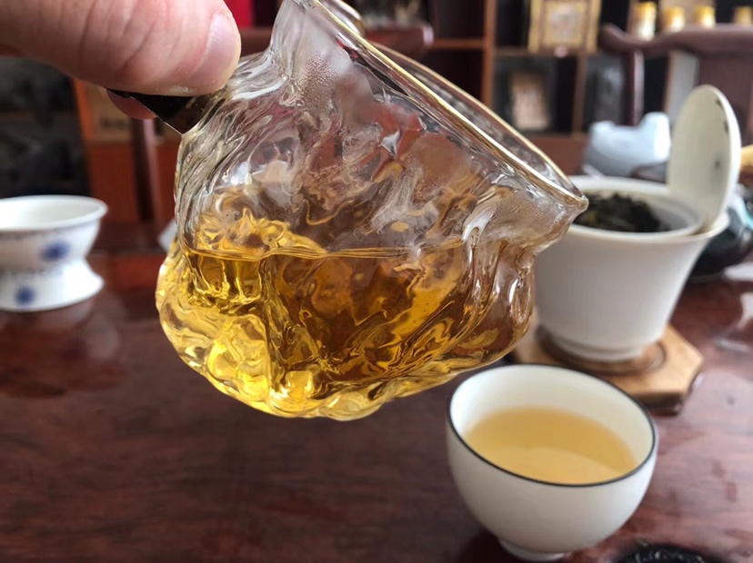 桂花茶冲泡过程